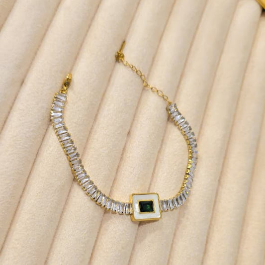 New Emerald Tennis bracelet